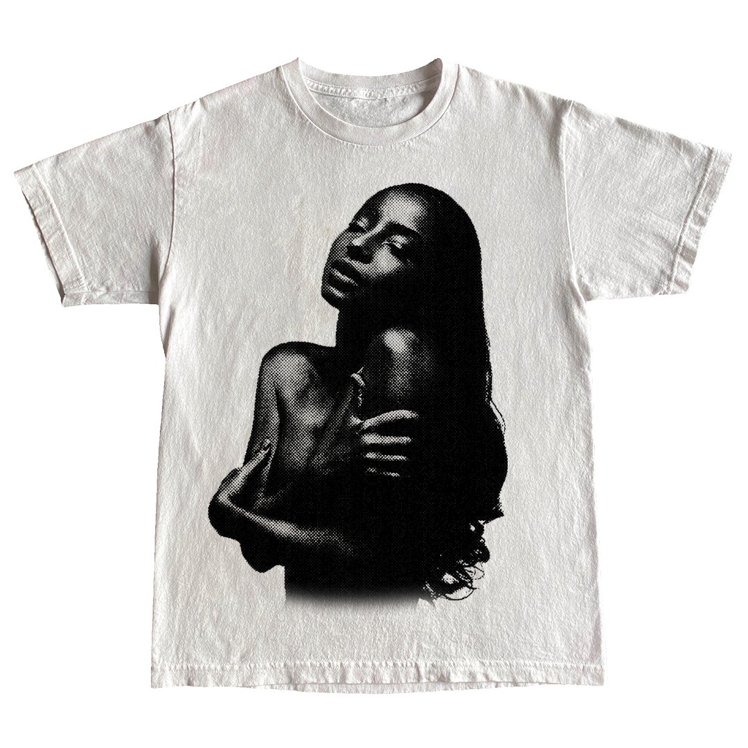 SADE White t-shirt | Melimayystudios